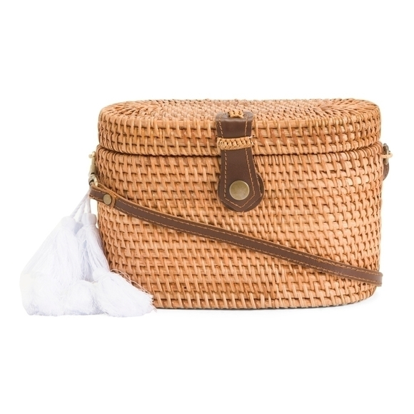 Rattan hand crafted Crossbody - Picture 3 of 13